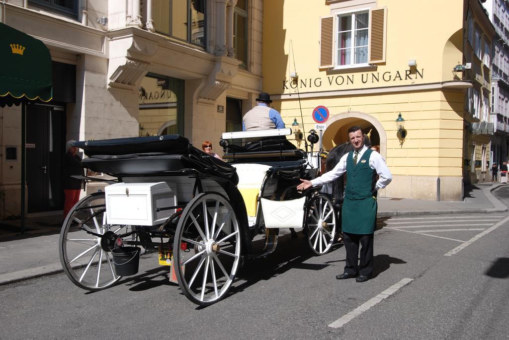 Hotel Koenig Von Ungarn Vienna Exterior photo